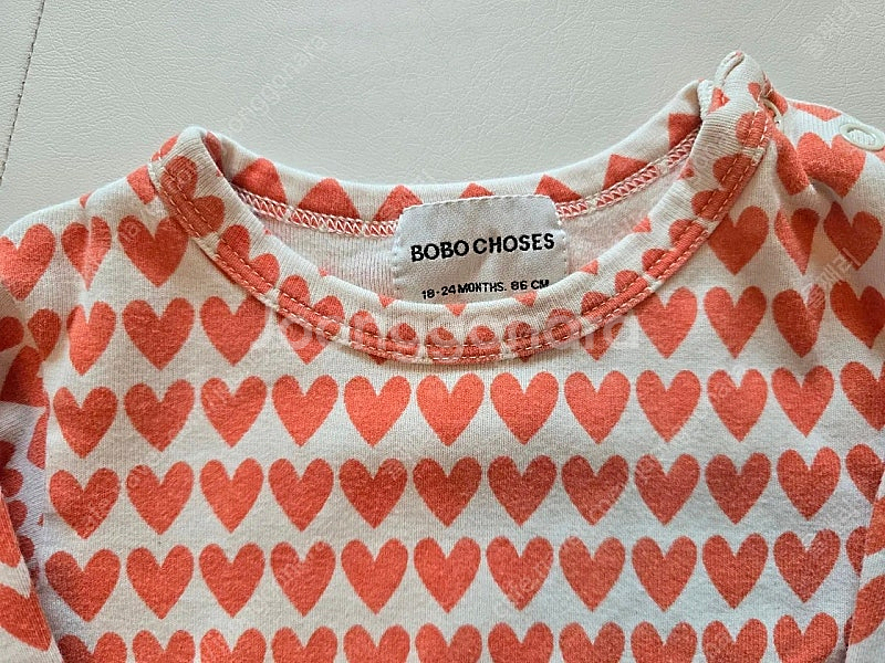 보보쇼즈 하트 바디수트 18-24m--1
