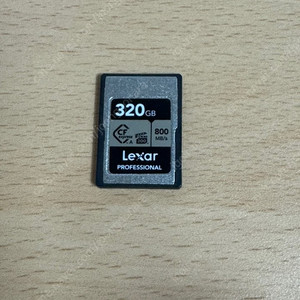 렉사 cfa 320gb 소니용 메모리 카드