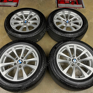BMW 순정 3시리즈 휠 & 타이어 브릿지스톤 T001 225/55/17 런플랫 판매. [1, 2, 3, 4, 5 시리즈 가능]