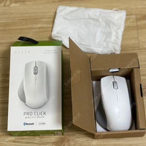 레이저(Razer) 프로클릭 마우스 화이트
