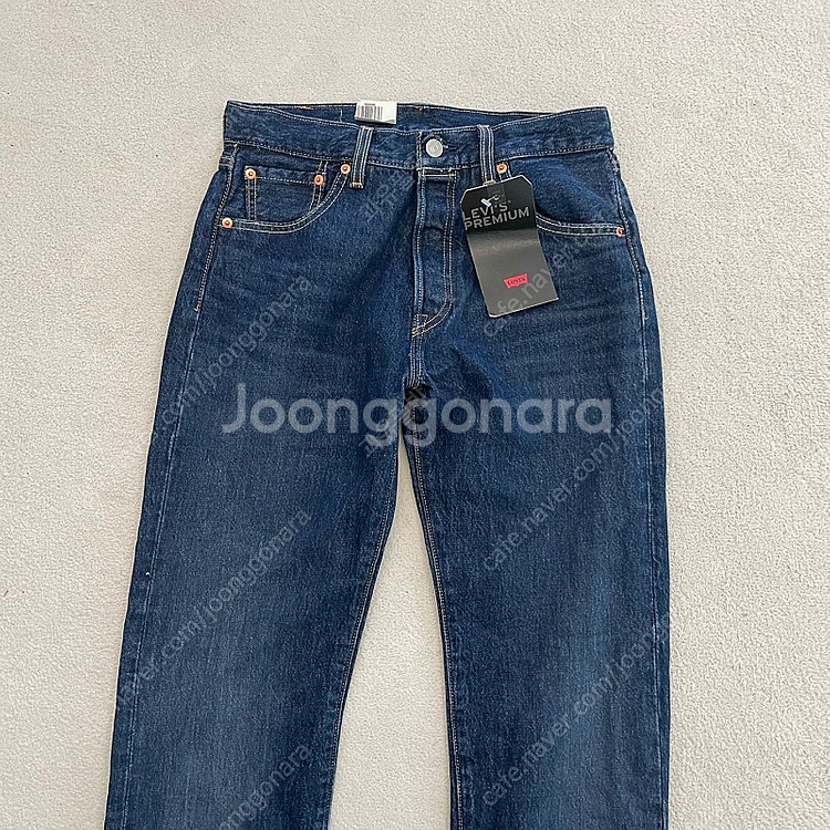 (새상품) 리바이스 501 프리미엄 데님청바지 29X32--3