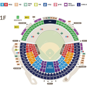[LG vs 롯데] 8월 20일, 21일 화수목 3루 레드, 블루 2연석 4연석 잠실야구경기장