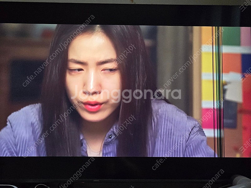 고장난 65인치 LEDTV 팝니다--0