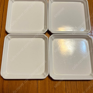 문도방 도자기 라운드 사각접시