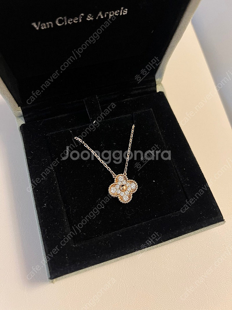 반클리프 빈티지 다이아 18k--0