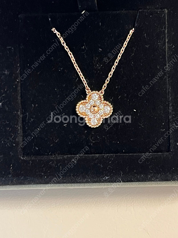 반클리프 빈티지 다이아 18k--1
