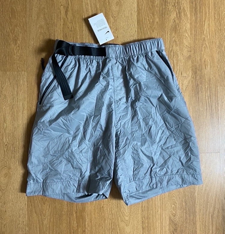 [M] 나이키 스포츠웨어 테크팩 쇼츠 반바지 그레이 이미지