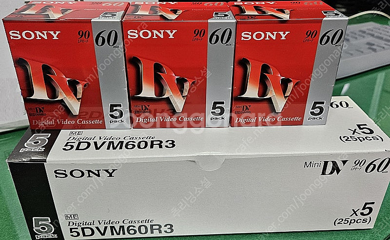 [미개봉 새제품]소니sony 6mm 비디오카세트테이프--2