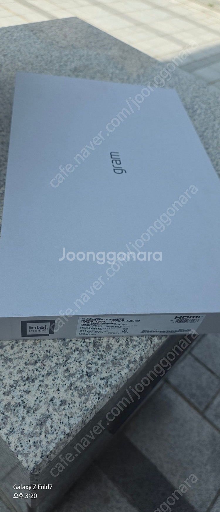 16Z90TP-KD7WK 그램 Pro 16 미개봉--2