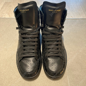 생로랑 남성 하이탑 스니커즈(정품, 상태S급)