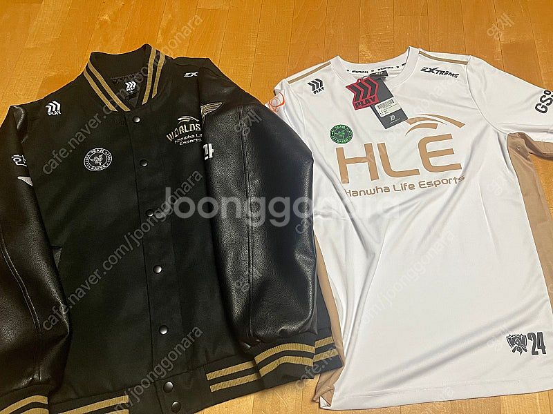 한화생명e스포츠 24년 롤드컵 재킷+유니폼 세트 판매합...--0