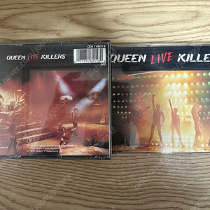 (광복절 기념 특별 할인!) [구하기 어려운 original 영국산 CD!] 퀸 LIVE KILLERS 영국 제조 초기형 2-CD Queen 라이브 킬러스 프레디 머큐리