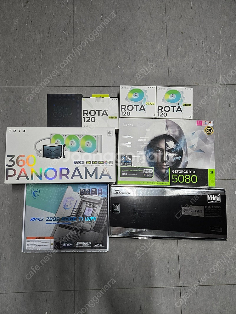 [개인] 인텔 285k z890 128gb rtx508...--2