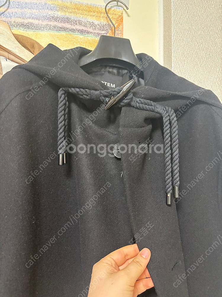 한섬 팸셀 시스템옴므 더플 코트 95--0