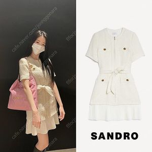 Sandro 산드로 트위드원피스 (신지연 원피스) 새상품