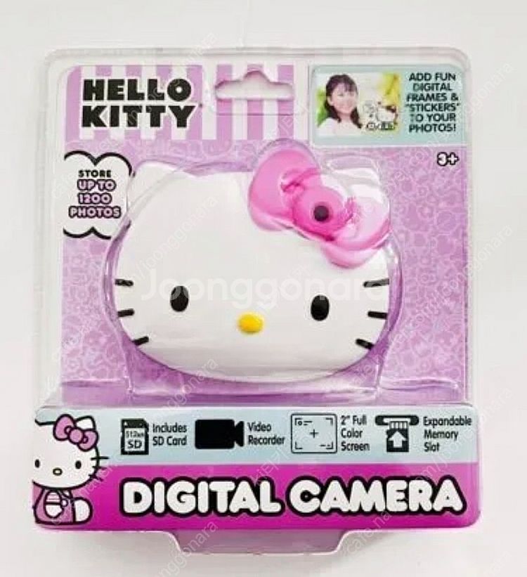 sale)빈티지 헬로 키티 얼굴 디카 디지털 카메라 y...--2