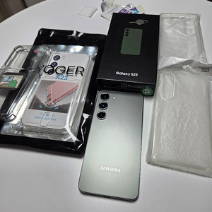 갤럭시S23 그린 256GB 상태S+ 공기계 380,000원 판매합니다. (개인,업자X)