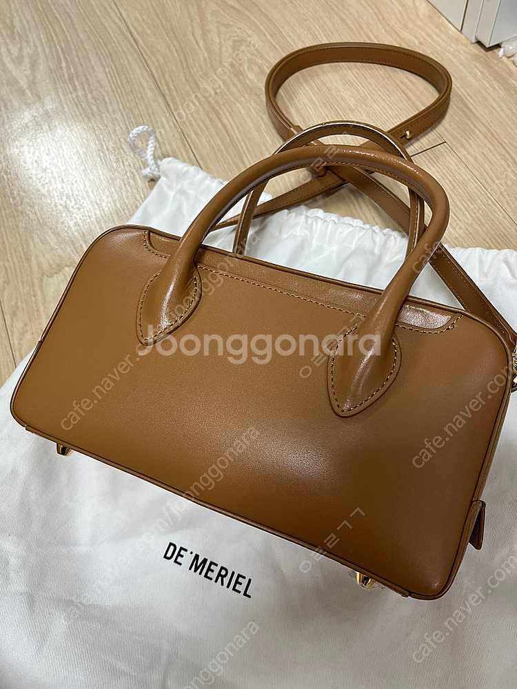 드메리엘 볼링백 미디움 소프트브라운--0