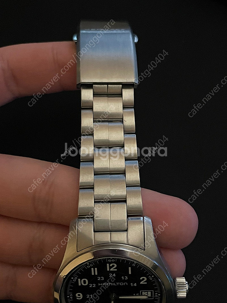 해밀턴 카키필드 오토매틱 38mm--1