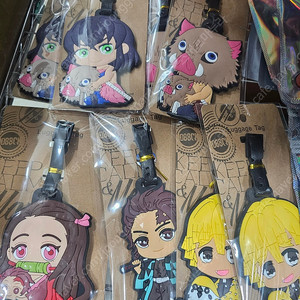 귀멸의칼날 네임택 캐리어 가방 이름표