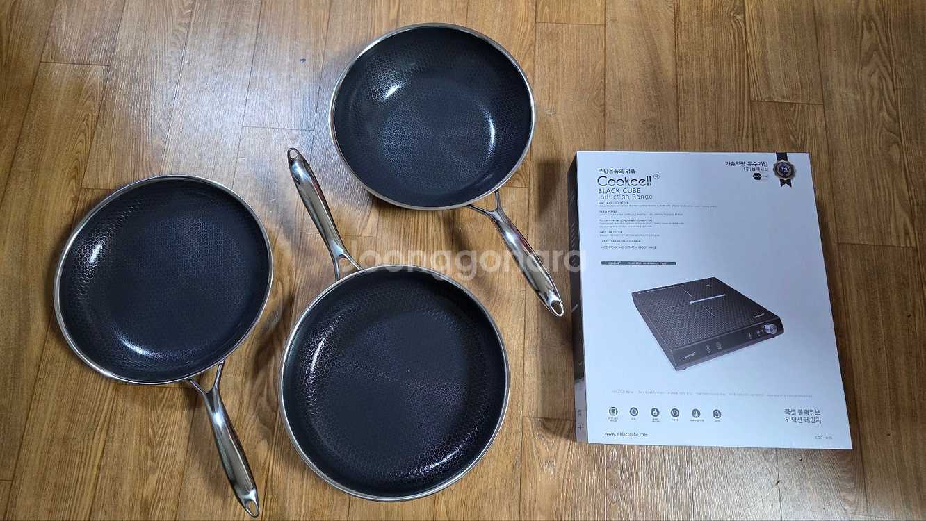 쿡셀 세라믹 블랙에디션 프라이팬 소테팬 궁중팬 인덕션 ...--1