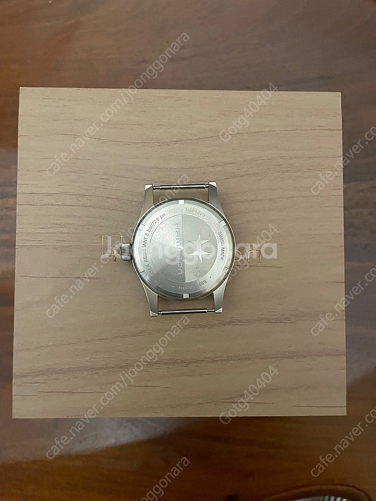 해밀턴 카키필드 메카니컬 38mm--1