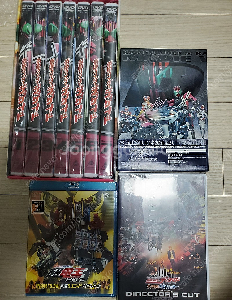 디케이드DVD(본편+극장판)+잡지.오즈식완메달 일괄팝니...--0