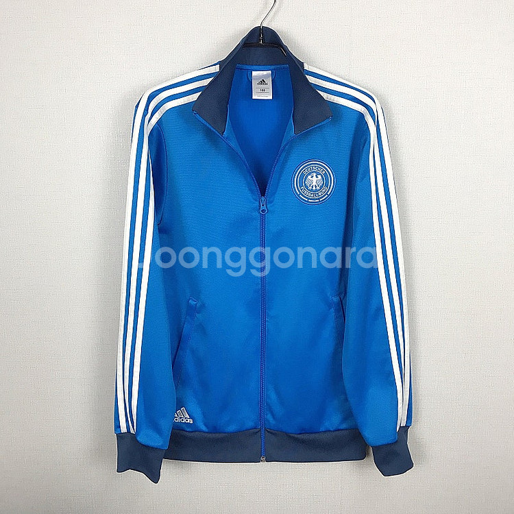 아디다스 독일 대장 블루 트랙탑 져지 남성100 판매합니다--1