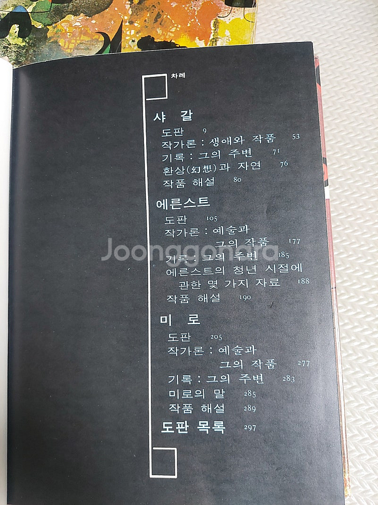 1973년판 금성출판사 현대세계미술, 샤갈,에른스트, ...--3