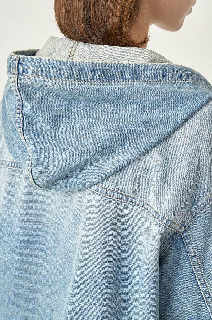 더캐시미어 25 후드 자켓--5