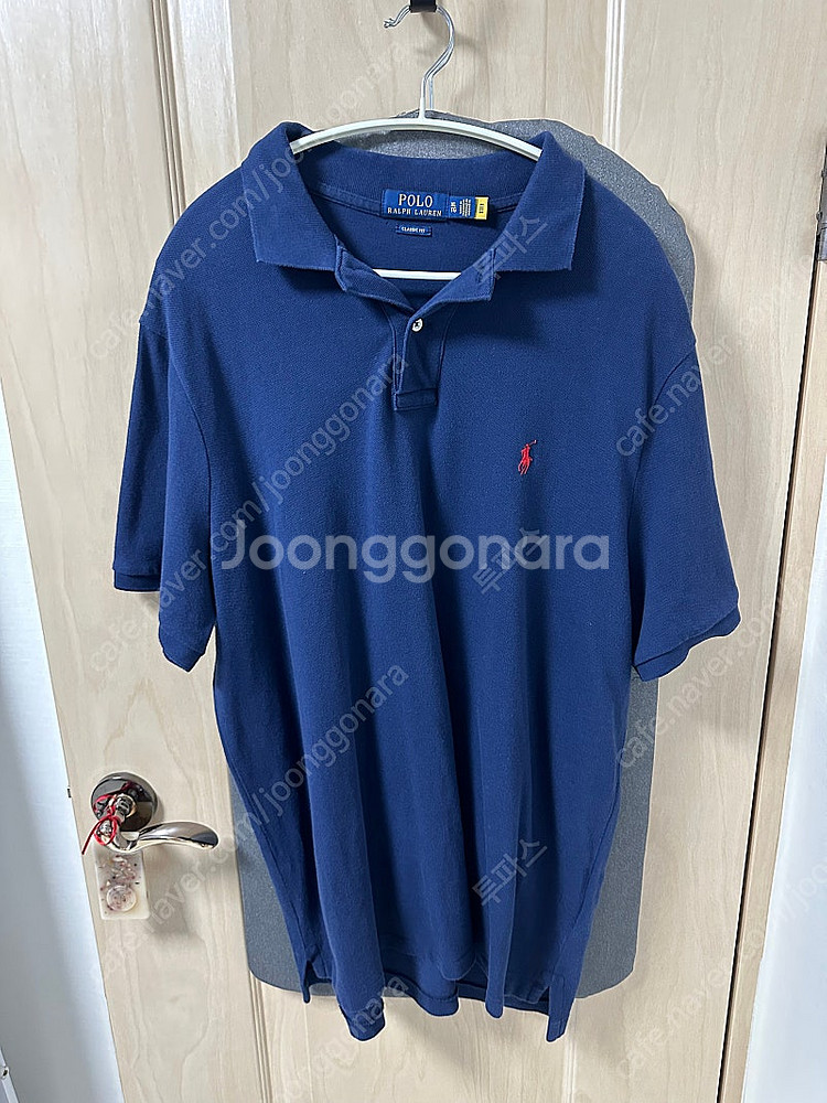 폴로 랄프로렌 폴로 카라티 클래식핏 네이비 XL--0