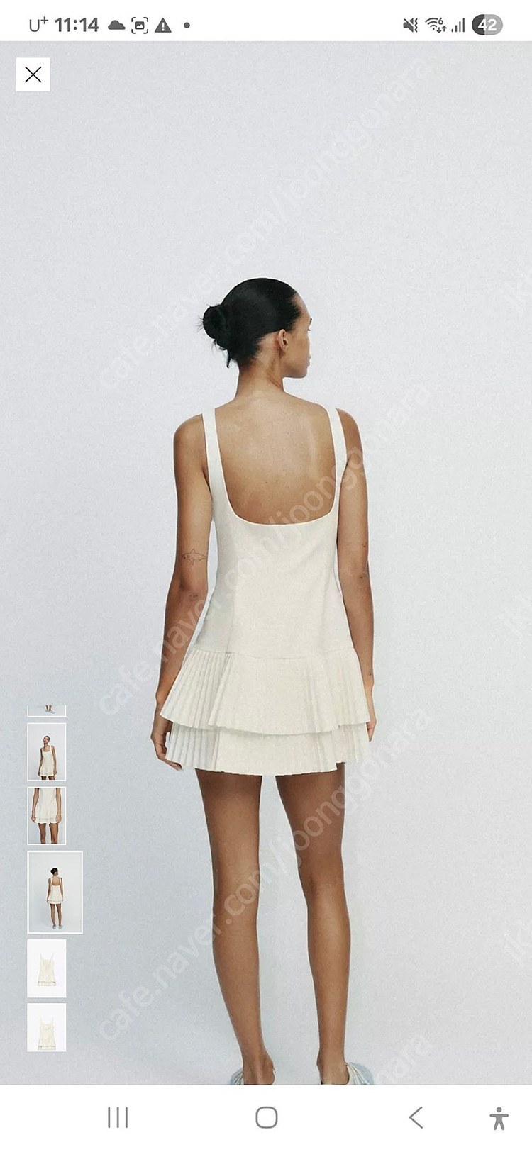 자라 플리츠 점프수트 원피스--1