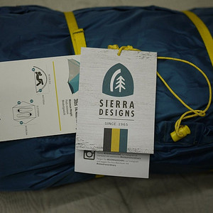 시에라 디자인 텐트 백패킹 캠핑 Sierra Designs Clearwing 2 Tent. (35만원)