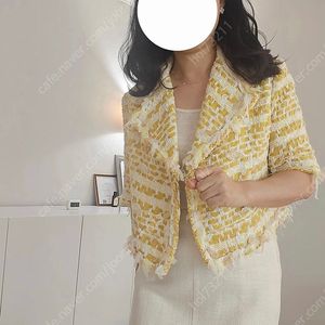 샤넬타임마인랑방썸제이 트위드자켓 스커트