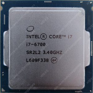 i7 6700 CPU 판매합니다.