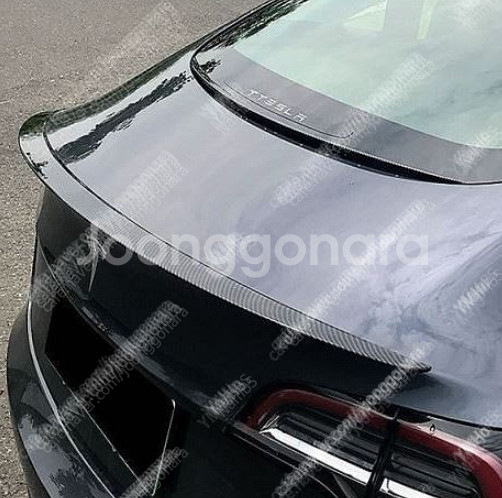 테슬라 모델3, 모델y 윙 스포일러 듀얼모터 튜닝 파츠...--0