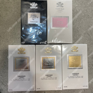 크리드 어벤투스 스프링플라워 히말라야 실버마운틴워터 밀레지움 남자 여자 향수 미개봉