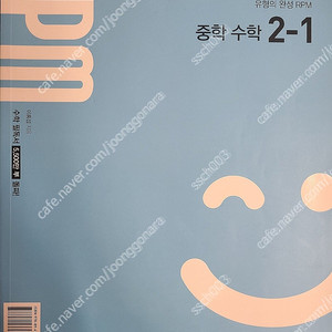 개념원리 RPM 중학수학 2-1 수학 2학년 1학기 택포 14000원