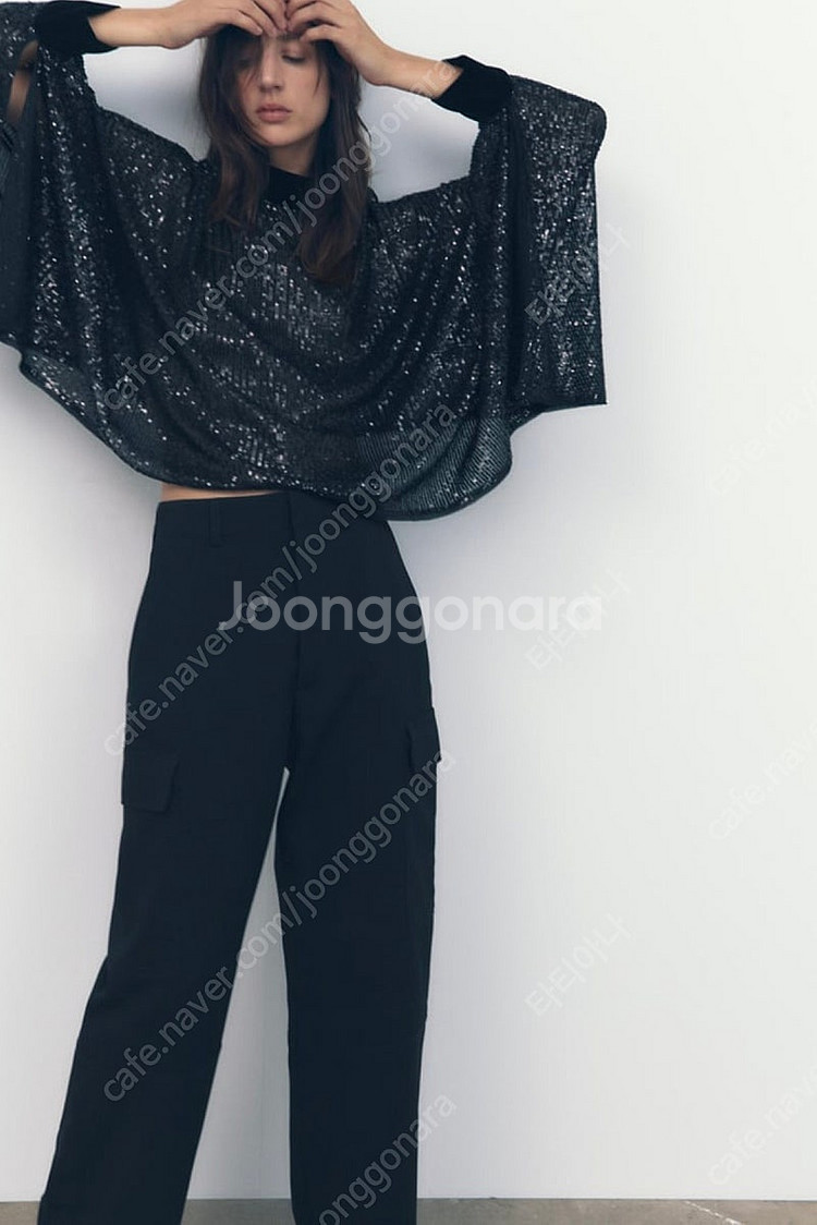 zara 자라 테일러드 카고 팬츠 89000-39000...--7
