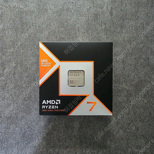 AMD 라이젠7 9800X3D (정품박스) 새제품 판매