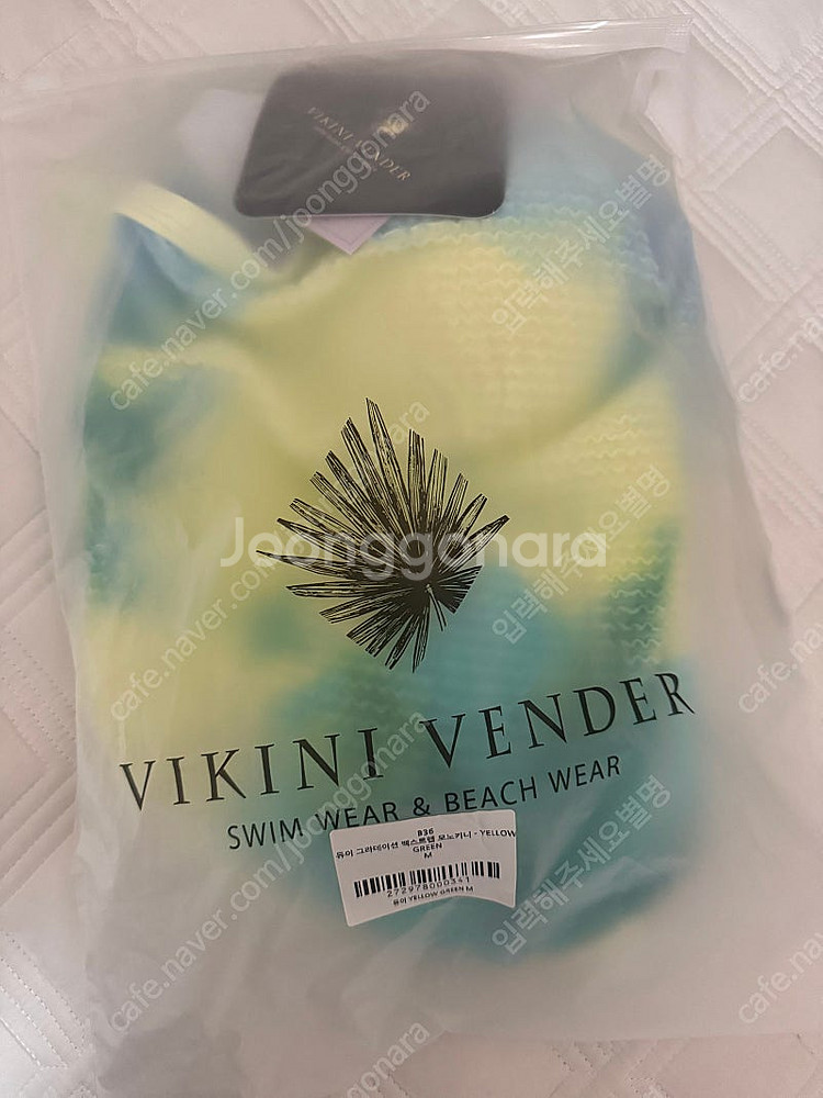 비키니밴더 듀이 그라데이션 모노키니 M 새상품--1