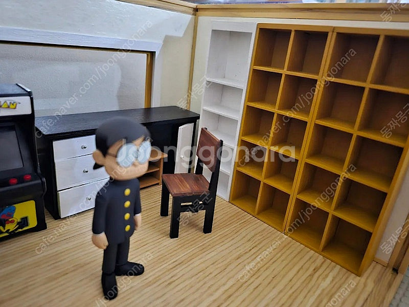 미니어처 미니룸 만화방스타일 책장 80~90년대 수집정...--2