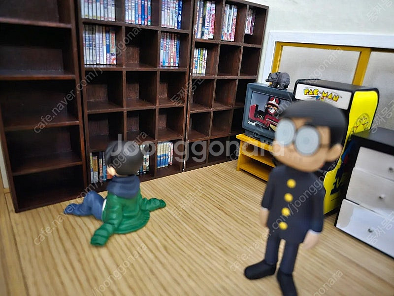 미니어처 미니룸 만화방스타일 책장 80~90년대 수집정...--3