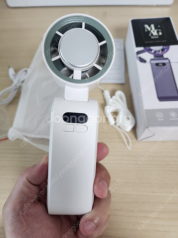맥맨 초강력 미니 손선풍기 C타입 급속냉각 199단(미...--1