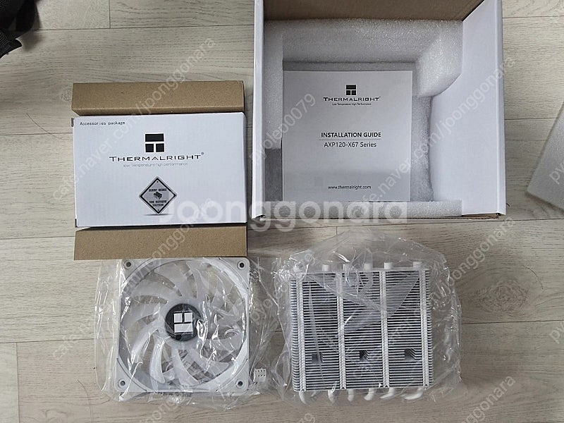 써멀라이트 AXP120-X67 white argb 공랭...--0