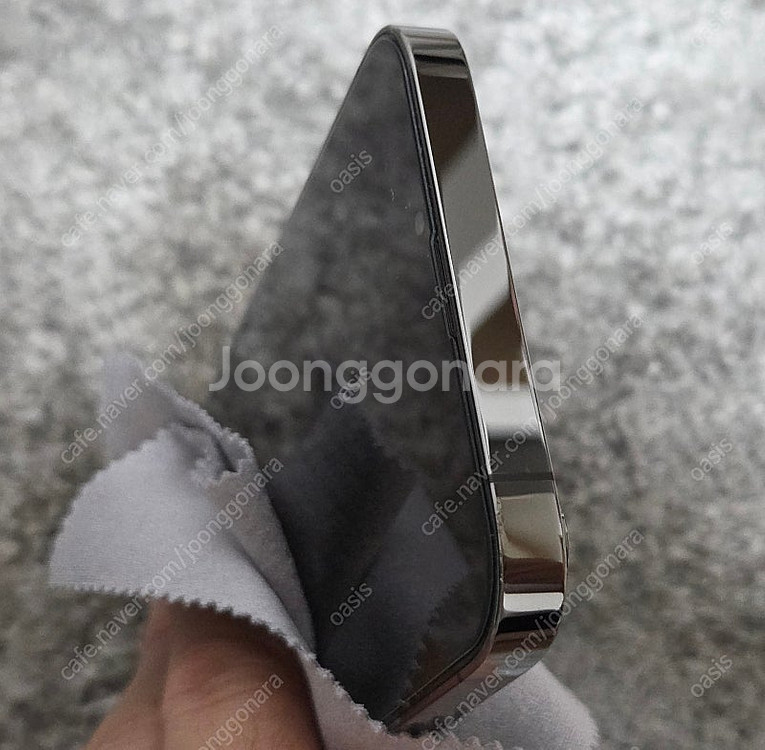 아이폰 13프로맥스 그래파이트 256gb 북미판 카메라...--2