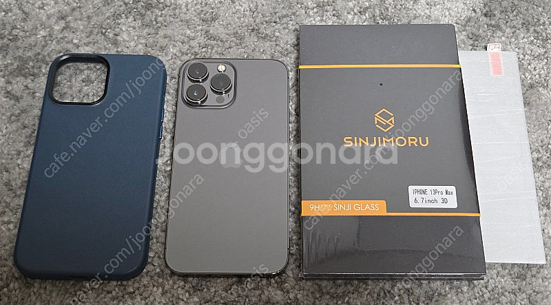 아이폰 13프로맥스 그래파이트 256gb 북미판 카메라...--6