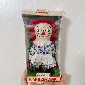 70년대 빈티지 래기디 앤 (Raggedy Ann) 인형
