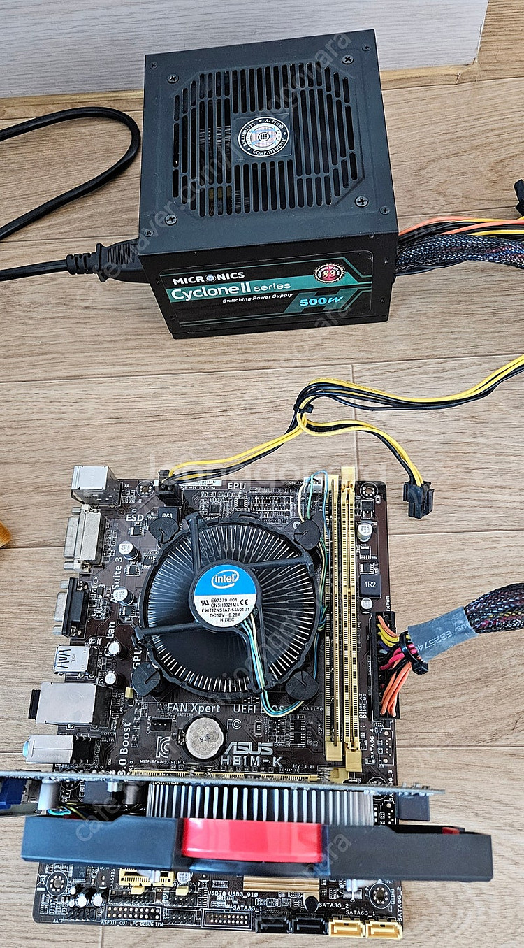 i3 4150 + H81M + GTX650 + 500W...--0