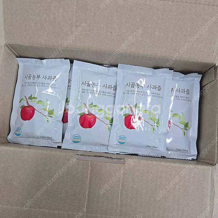 시골농부 다이어트 사과즙 120ml 40개--1